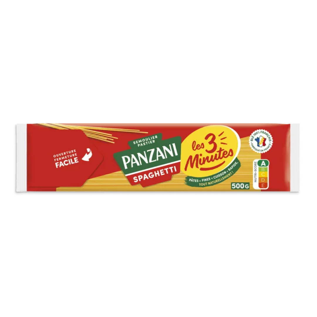 Panzani - Spaghetti cuisson rapide 3min 500g