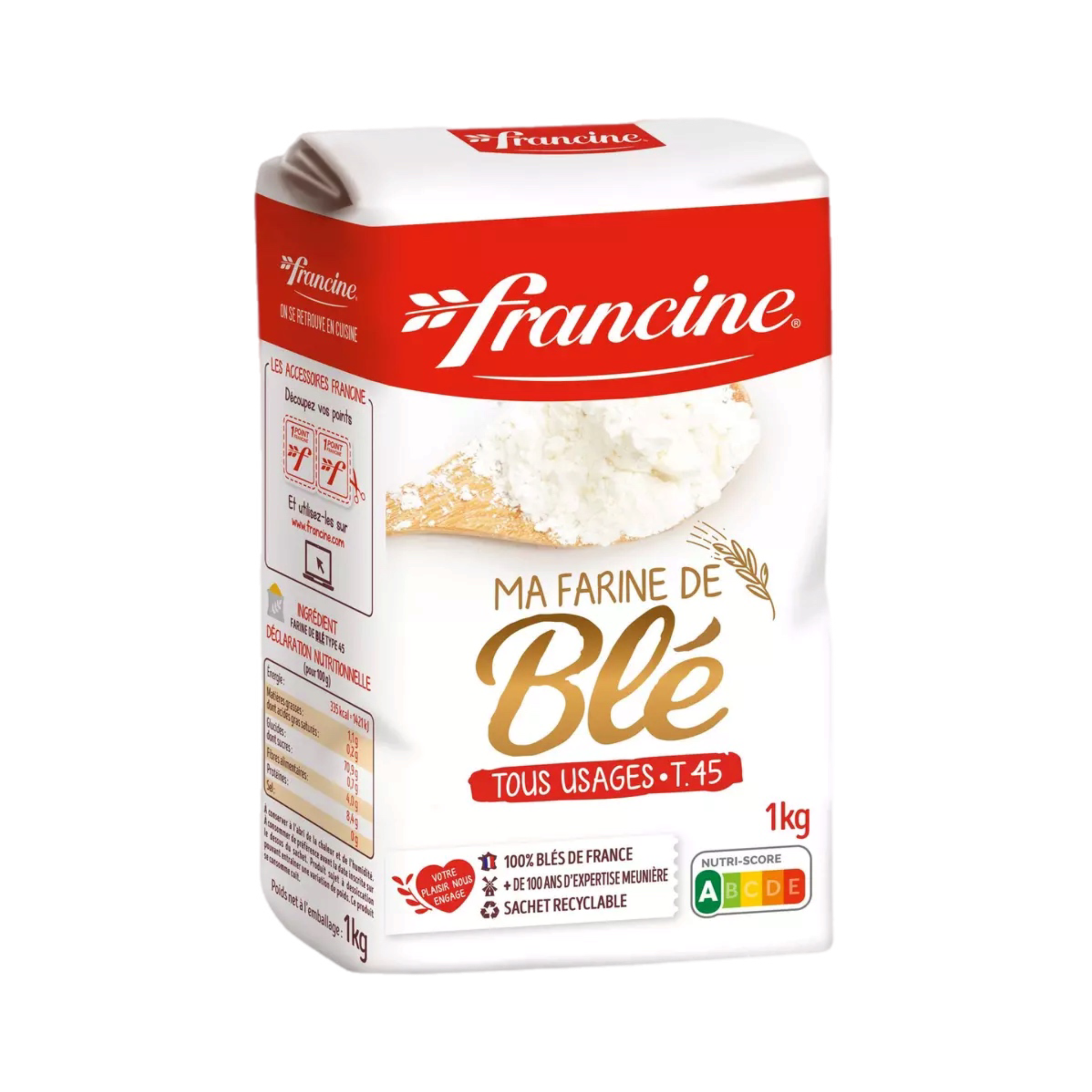 Francine - farine de blé T45 1 kg