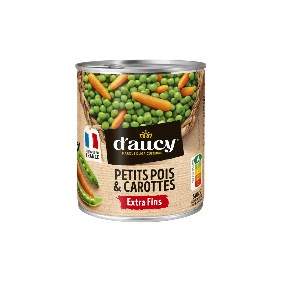D’aucy - Petit pois Carottes 265g