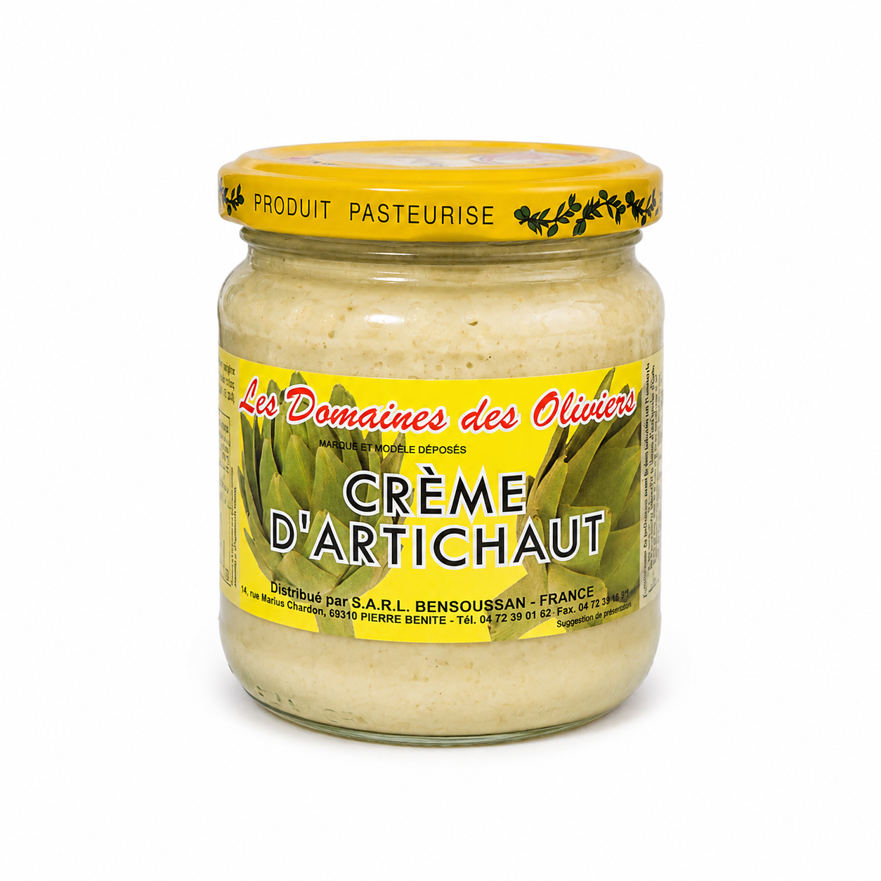 Les domaines des oliviers- crème d’artichaut 190g