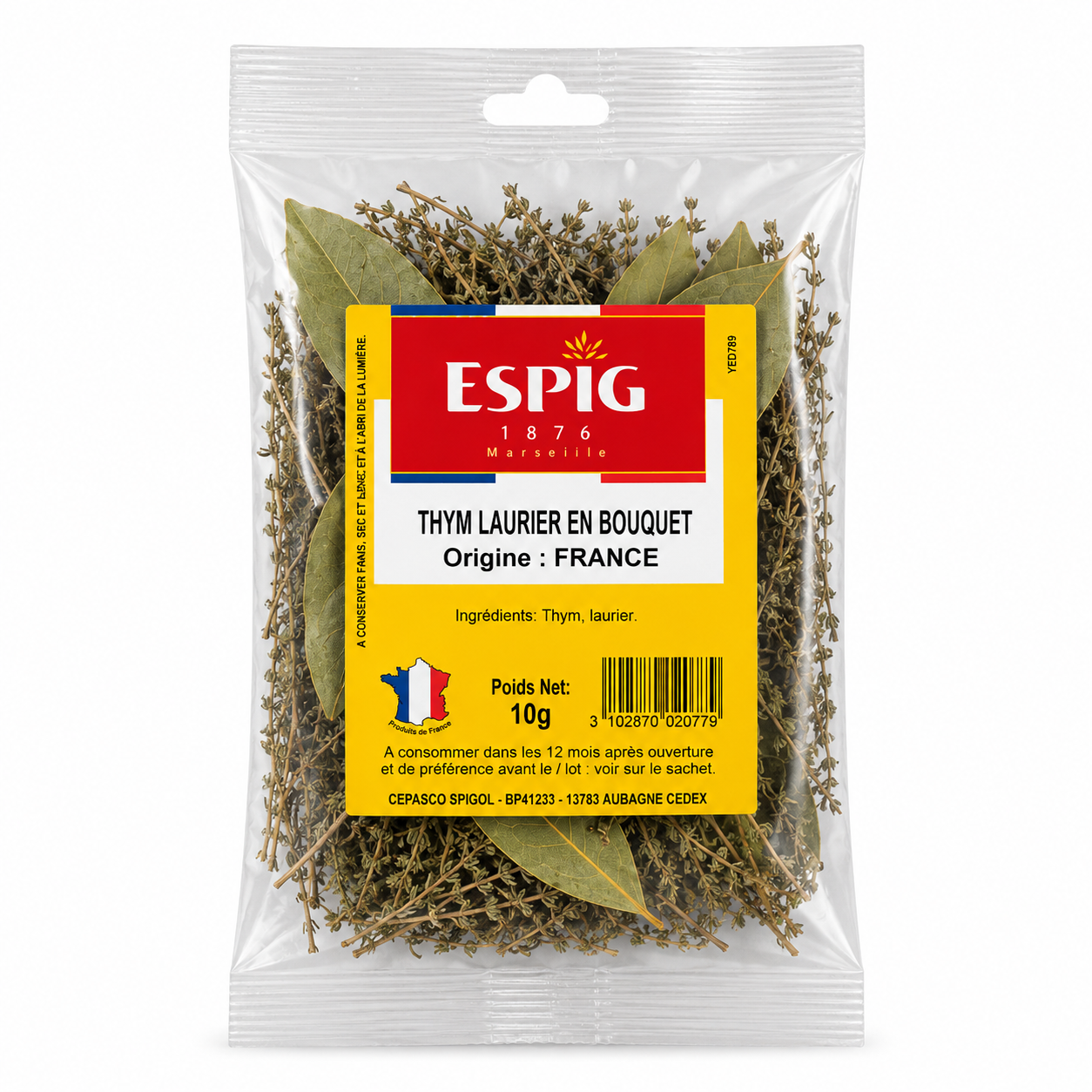 Espig - thym laurier en bouquet 50g