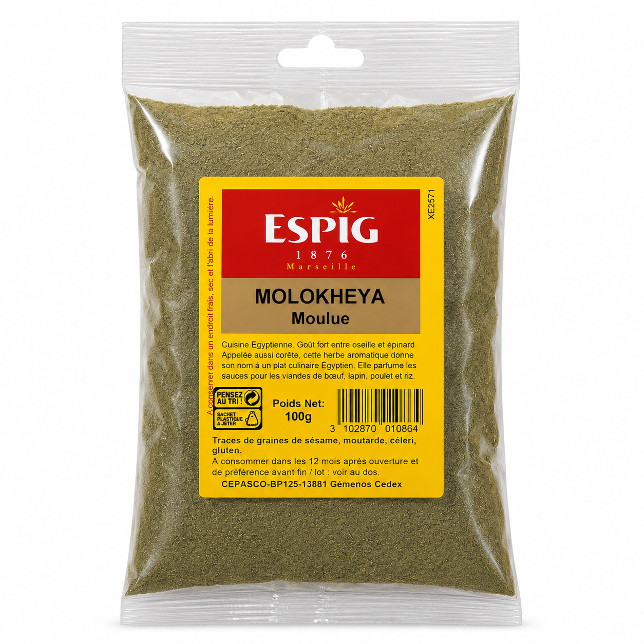 Espig - molokheya moulue 100g