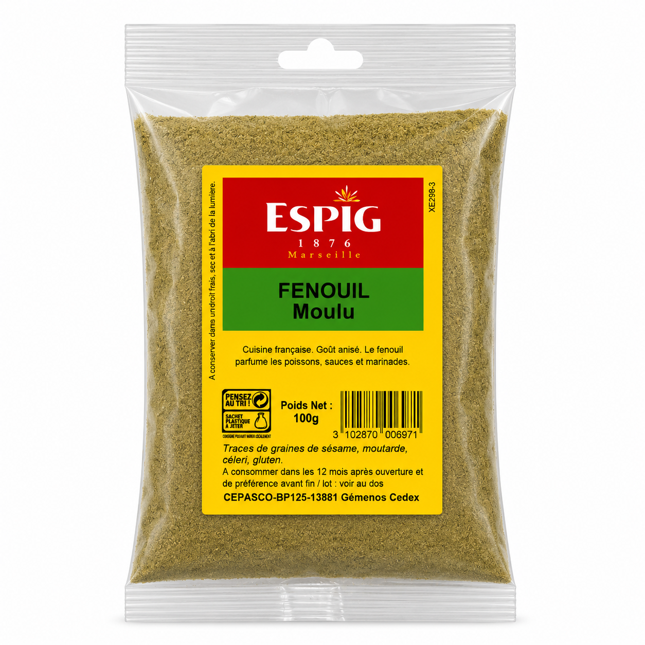 Espig - fenouil moulu 100g