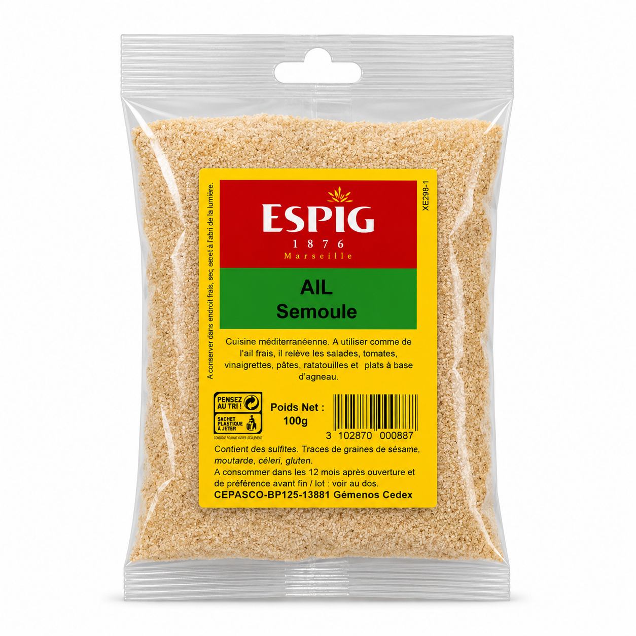 Espig - ail semoule 100g