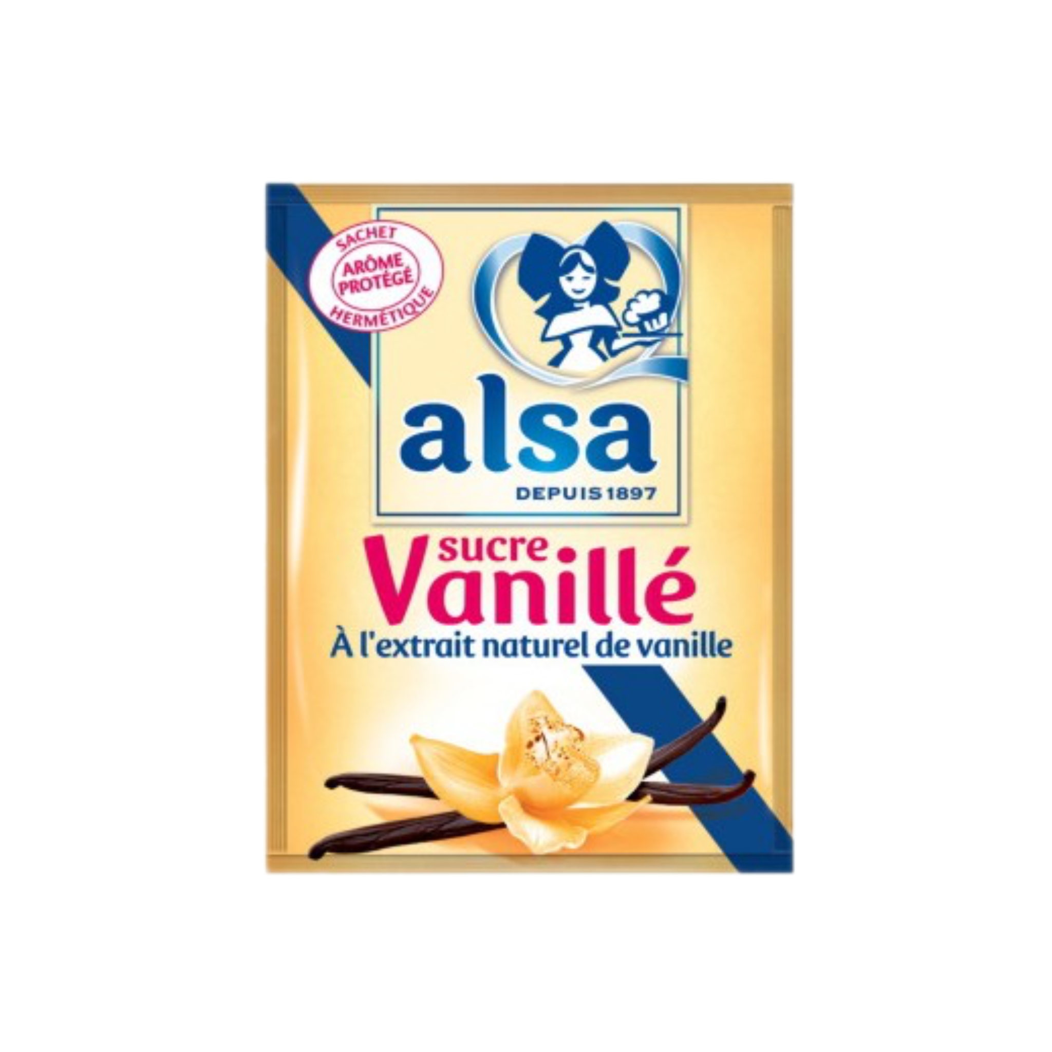 Alsa - sucre vanille 12x7,50g