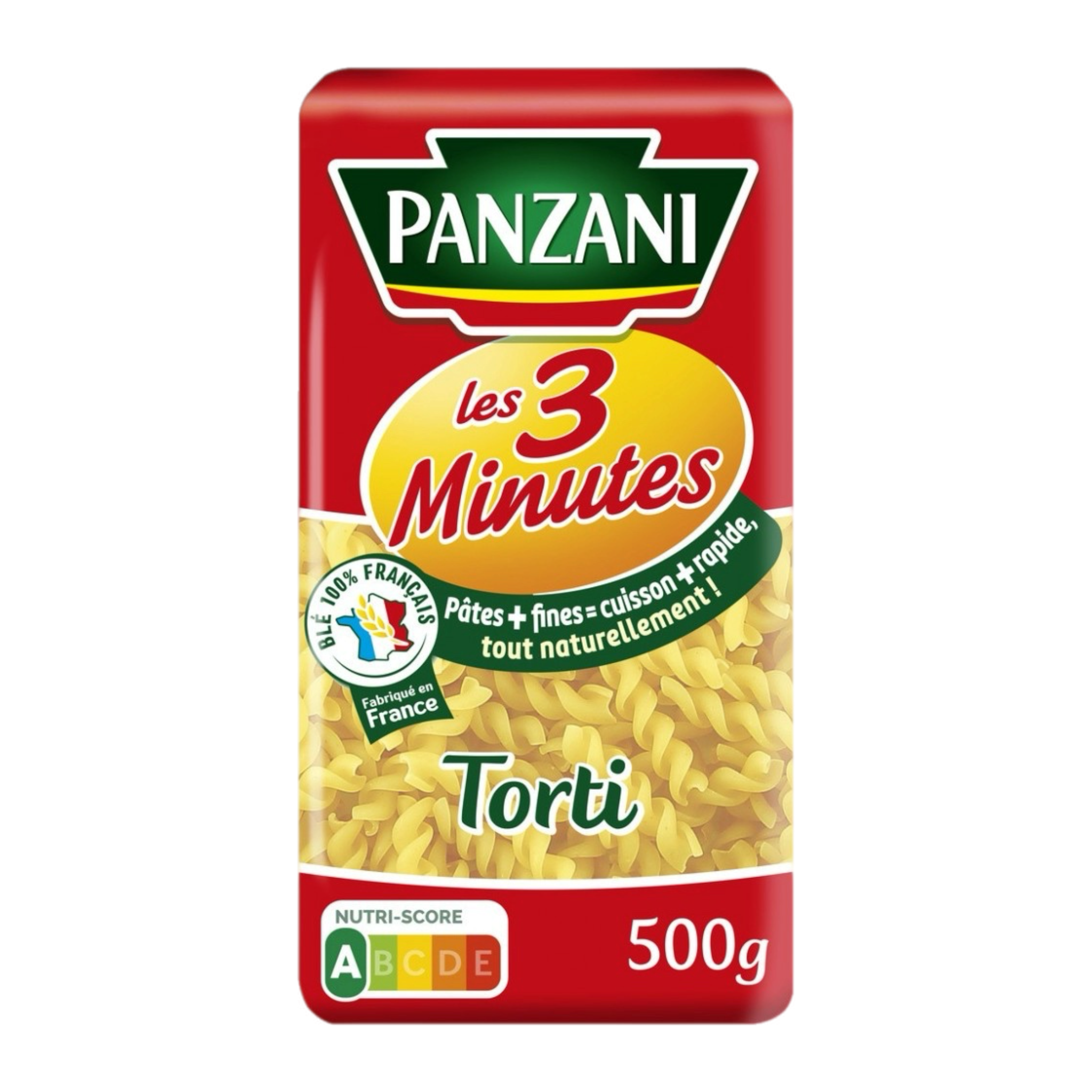 Panzani - Torti les 3 minutes 500g