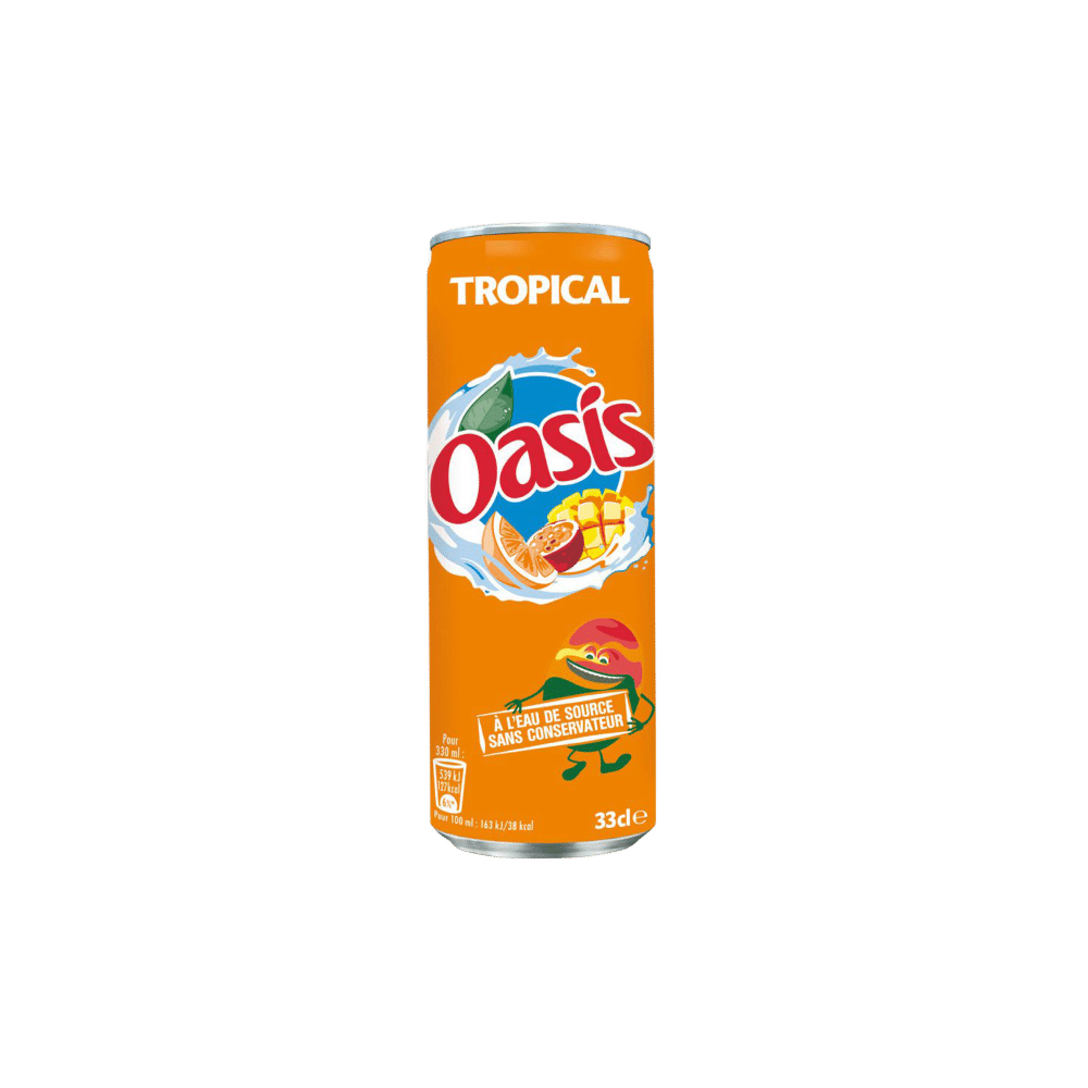 Oasis - tropical 24x33cl