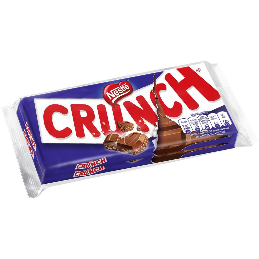Nestle - crunch Chocolat au lait et céréales 2x100G