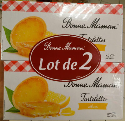 Bonne Maman - טארטלטים לימון
