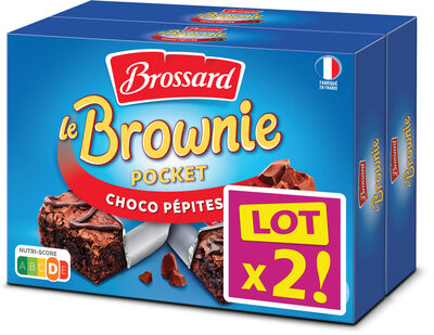 Brossard - מיני בראוניז שוקולד אגוזים x8 240 גרם