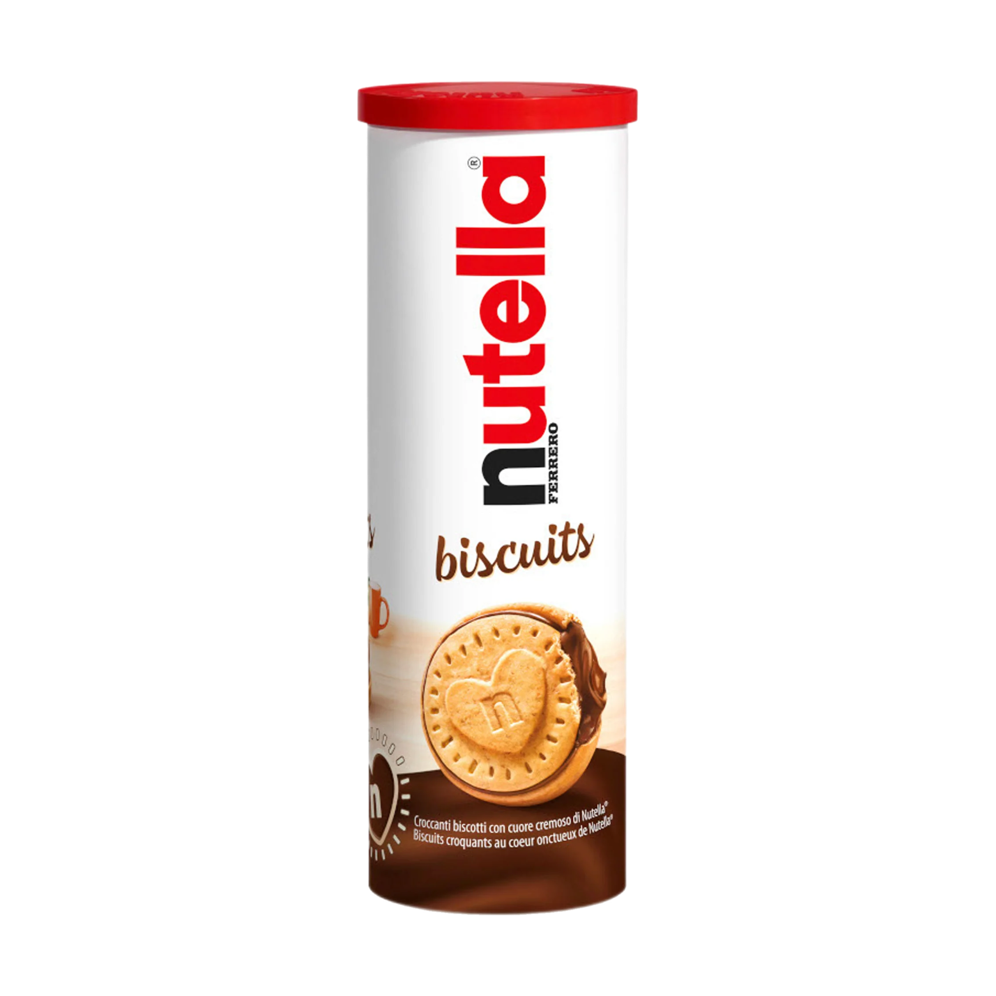 Nutella - Biscuits croquants au cœur onctueux de Nutella 166g