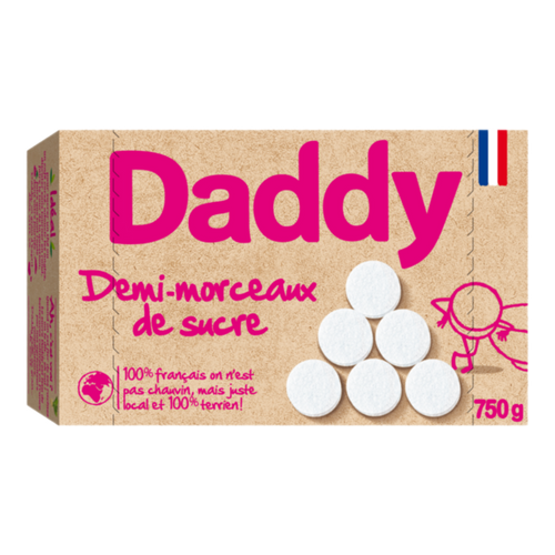 Daddy - Demi morceaux de sucre 750g
