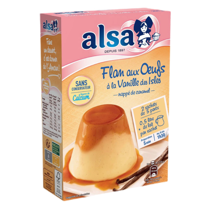 Alsa - Flan aux œufs à la Vanille des Isles
