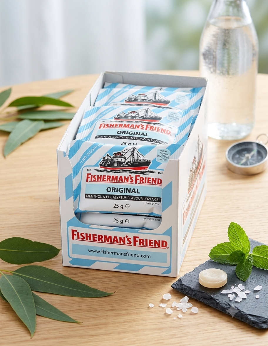 Fisherman's Friend Original – Les pastilles menthe et eucalyptus iconiques