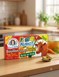 Bouillon Saveur Bœuf Mémé Hélène – 12 Kubiot (Cubes de Bouillon Parvé) – Riche en Goût – 120g