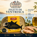 Callipo Filetti di Ventresca à l'Huile d'Olive 190g – Thon Premium Italien | Le Marché Français