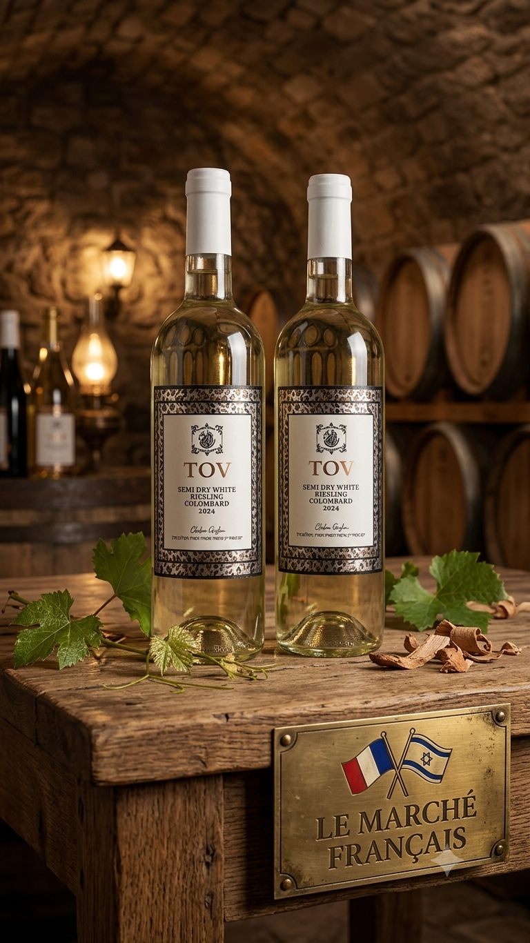 TOV Semi Dry White 2024 - Chalom Gozlan | Le Marché Français