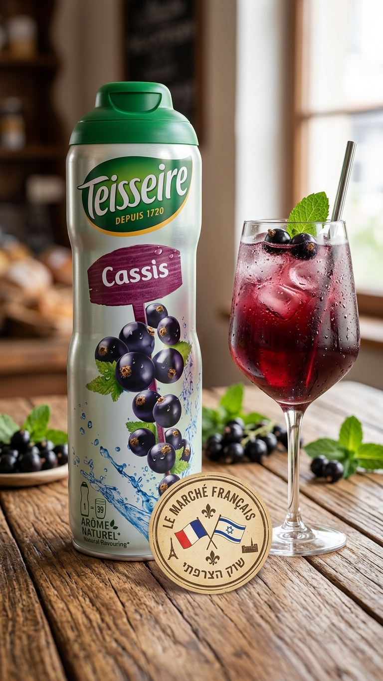 Sirop de Cassis Teisseire – Arôme Naturel & Saveur Intense