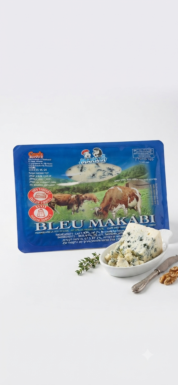 Bleu Makabi - Fromage de Vache  Casher - 200g