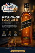 Johnnie Walker Black Label 12 Ans – Blended Scotch Whisky 70cl