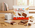 Kinder Country – La barre chocolatée aux céréales croustillantes et au lait