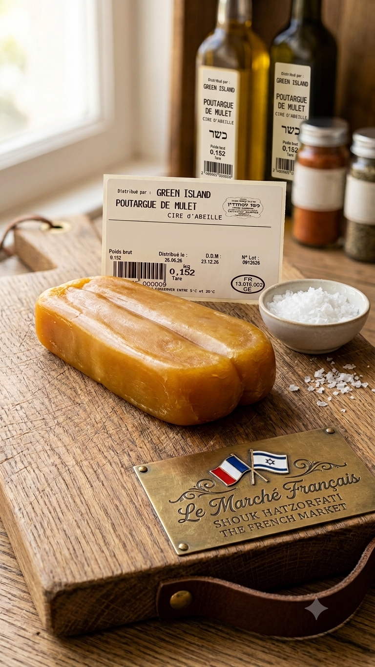 Poutargue Lingot D'or à la Cire d'Abeille | Le Marché Français