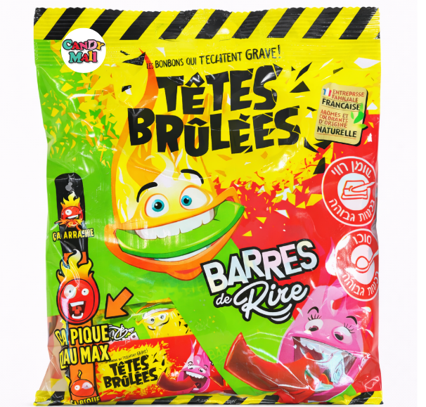 Tete Brulées - Barre de Rire 150g