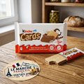 Kinder Cards (Pack x5) – Gaufrettes Craquantes & Cœur Onctueux au Lait et Cacao