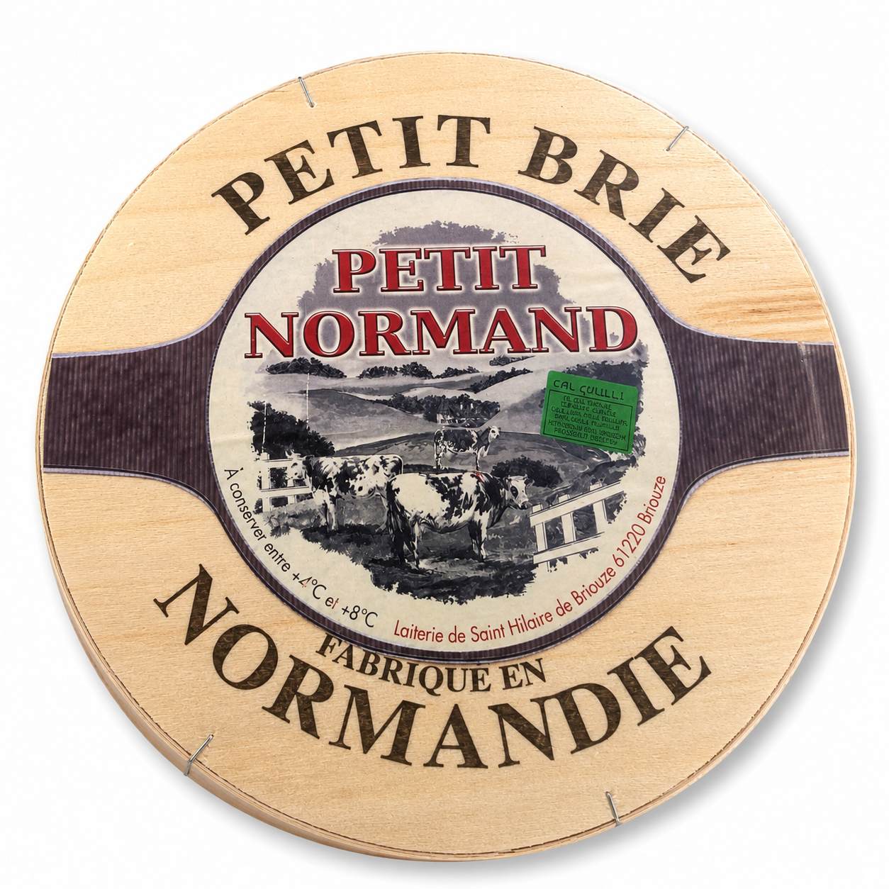 Grand Camembert Petit Normand – Fromage Authentique de Normandie | Pâte Molle Crémeuse