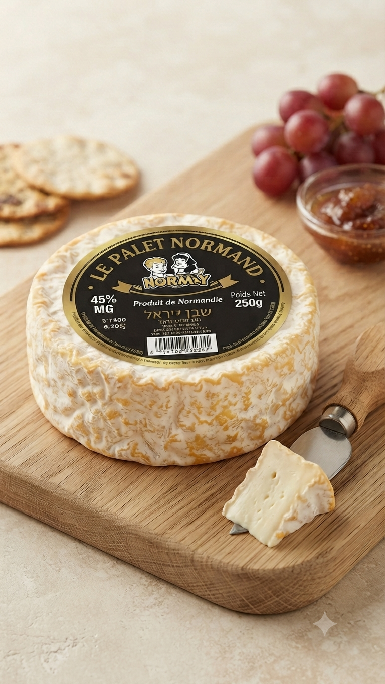 Le Palet Normand - Fromage de Normandie au Lait Cru (250g)