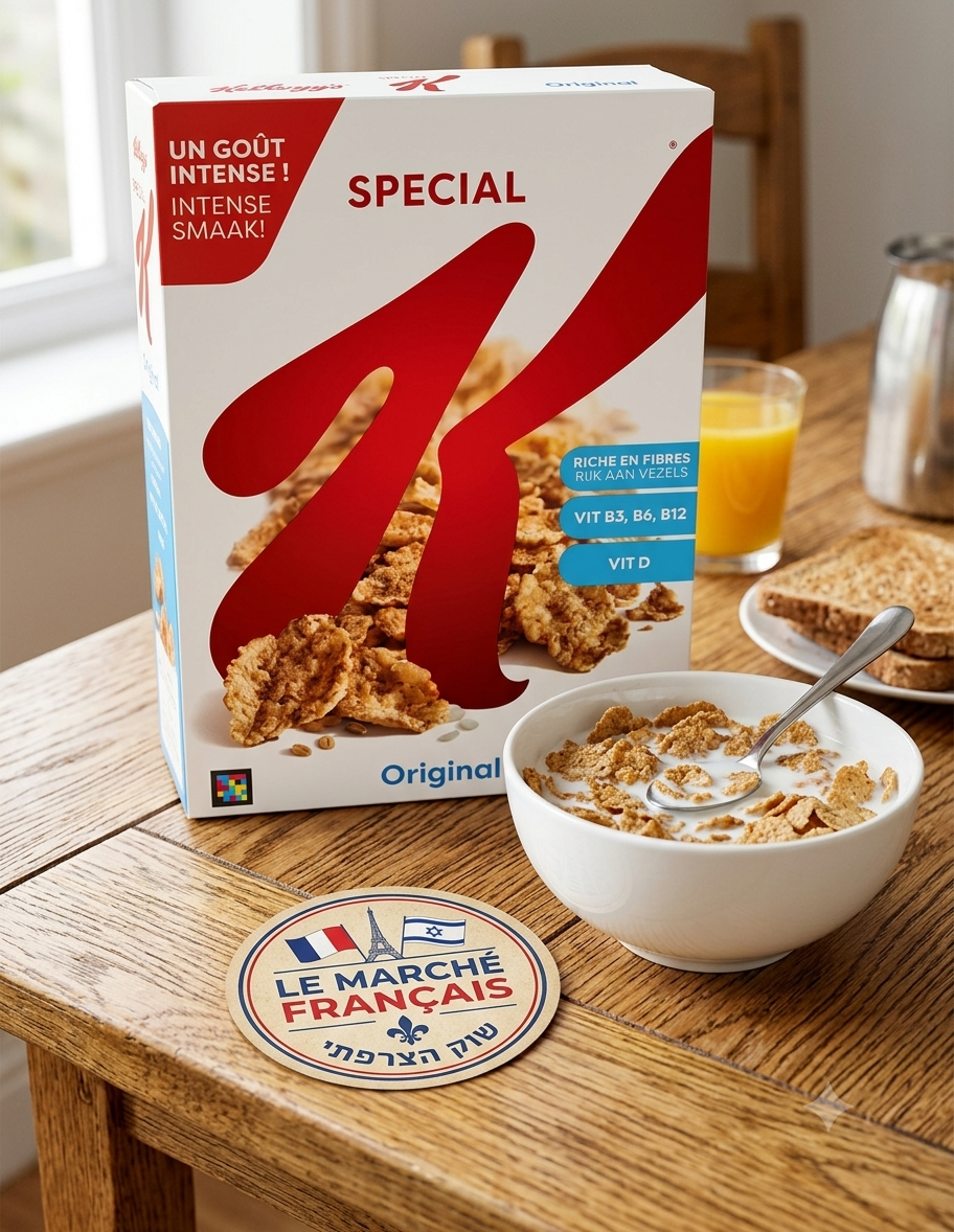 Céréales Special K  Kellogg's – Croustillantes & Riches en Vitamines goût original