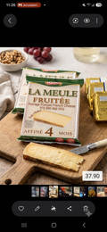 🧀 La Meule Fruitée - Fromage Français Authentique Affiné 4 Mois