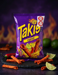 Takis Fuego - Chips Tortillas Roulées Piment & Citron Vert (Israël)