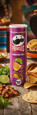Pringles Carnitas Taco : Le goût authentique du Mexique dans une chips