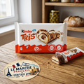 Kinder Tris (Pack x5) – Gaufrettes Craquantes & Cœur Onctueux au Lait et Cacao
