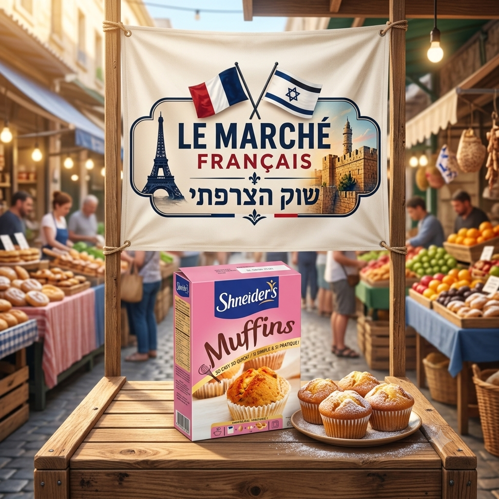 Shneider's Préparation pour Muffins Inratable Casher Parve – 2 Sachets