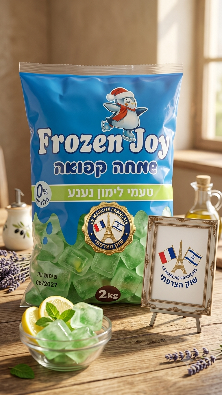 Glaçons Aromatisés Citron-Menthe (Limon Nana) Frozen Joy (2kg) — Frozen Joy | Le Marché Français